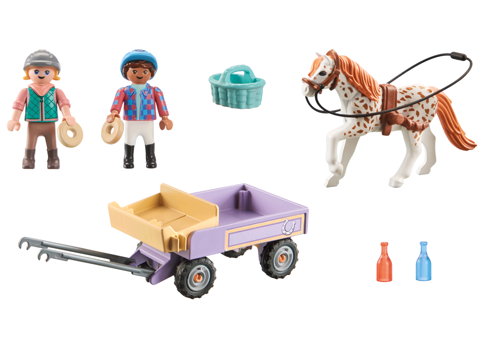 CARUTA CU PONEI - PLAYMOBIL PONIES (PM71496)