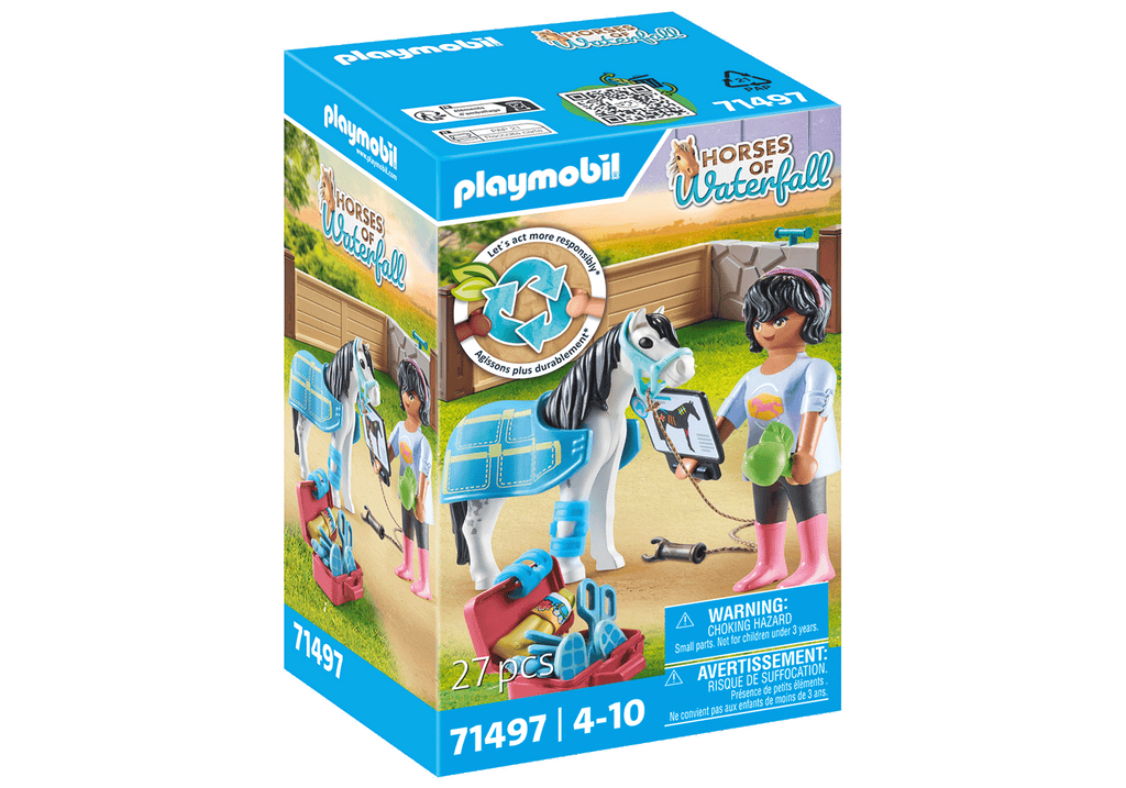 HORSE THERAPIST - PLAYMOBIL PONIES (PM71497)