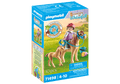 COPIL CU PONEI SI MANZ - PLAYMOBIL PONIES (PM71498)