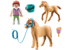 COPIL CU PONEI SI MANZ - PLAYMOBIL PONIES (PM71498)