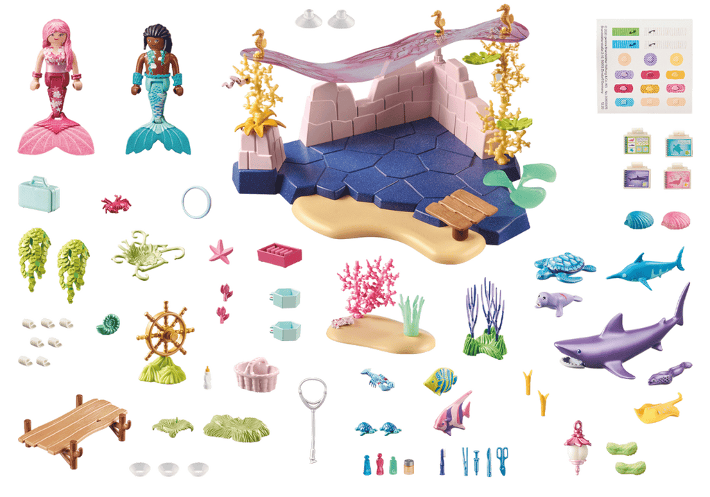 MERMAIDS WHO RAISE ANIMALS - PLAYMOBIL MERMAIDS (PM71499)