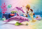 SIRENA CU DELFINI - PLAYMOBIL MERMAIDS (PM71501)