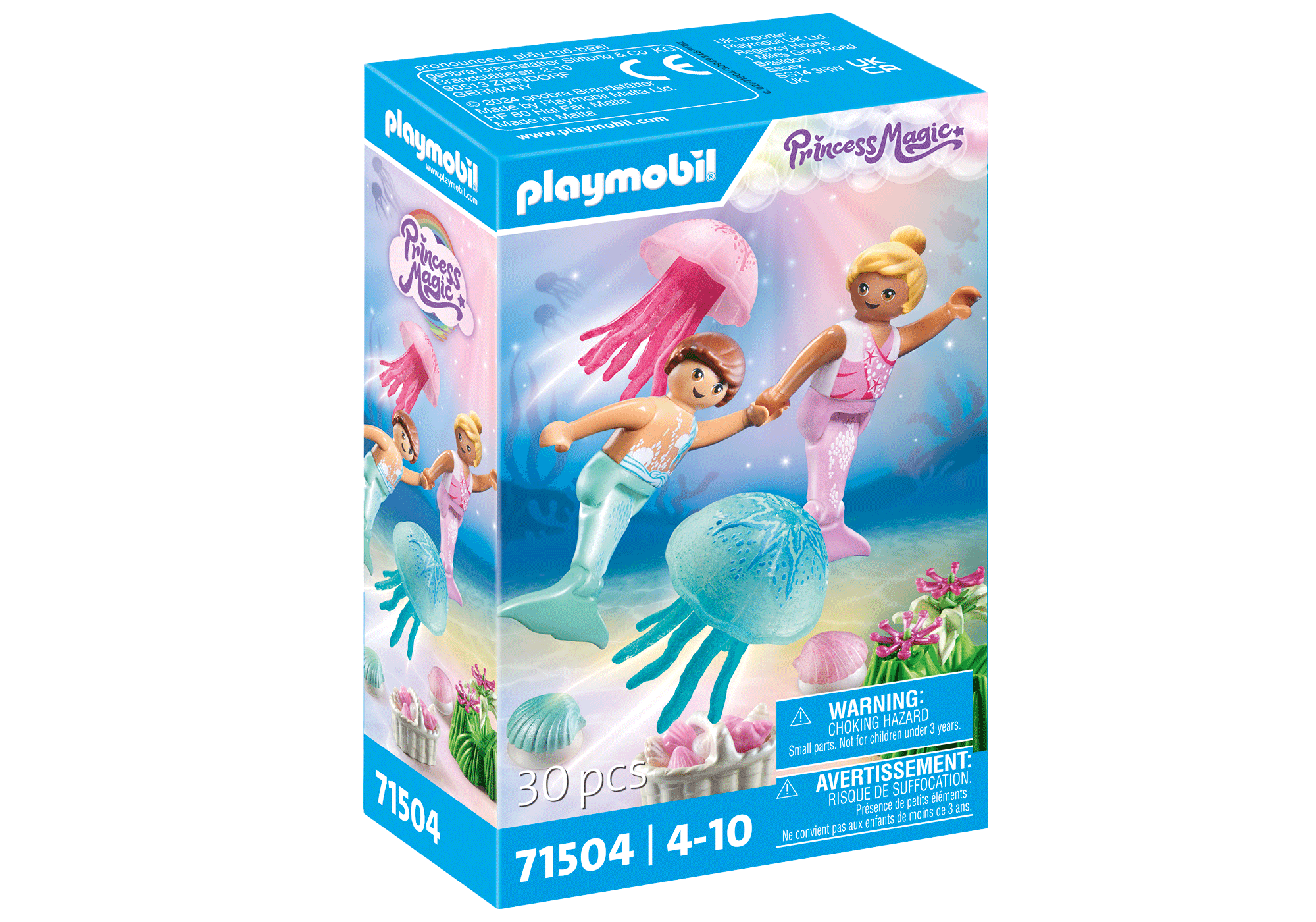 COPII SIRENE CU MEDUZE - PLAYMOBIL MERMAIDS (PM71504)