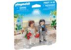 SET OF 2 WEDDING COUPLE FIGURES - PLAYMOBIL WEDDING (PM71507)