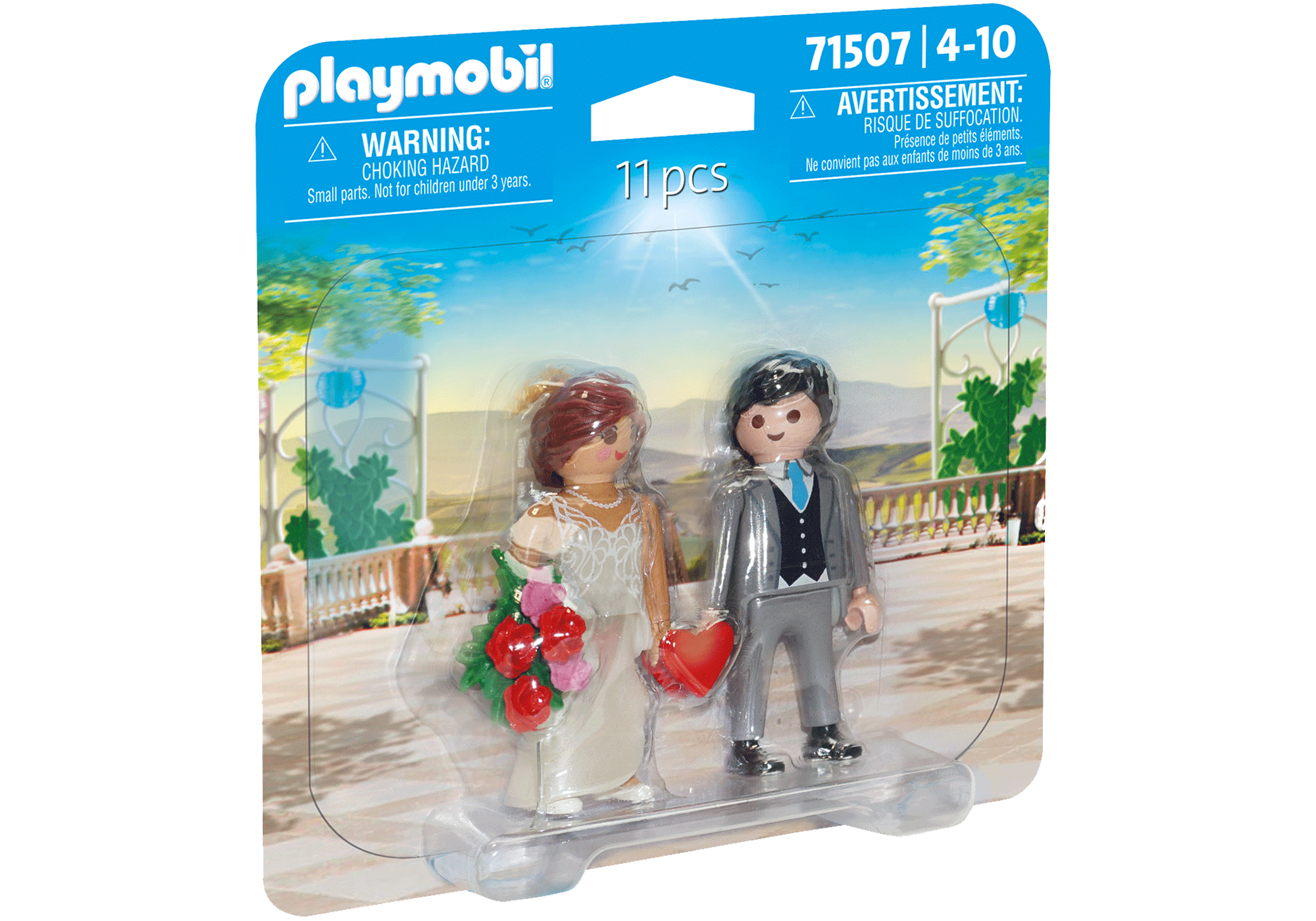 SET 2 FIGURINE CUPLU DE NUNTA - PLAYMOBIL WEDDING (PM71507)