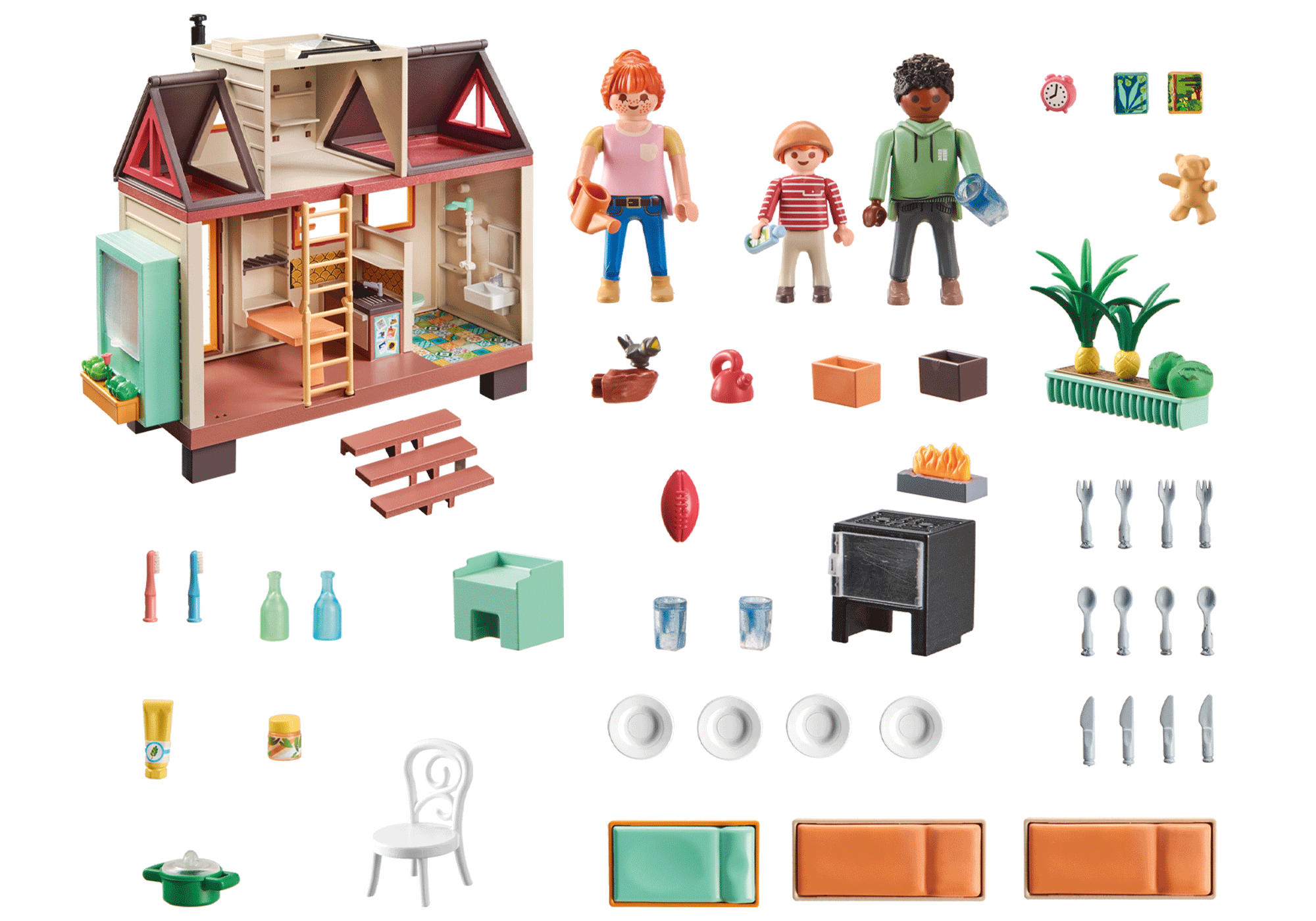 CASUTA COCHETA - PLAYMOBIL TINY HOUSE (PM71509)