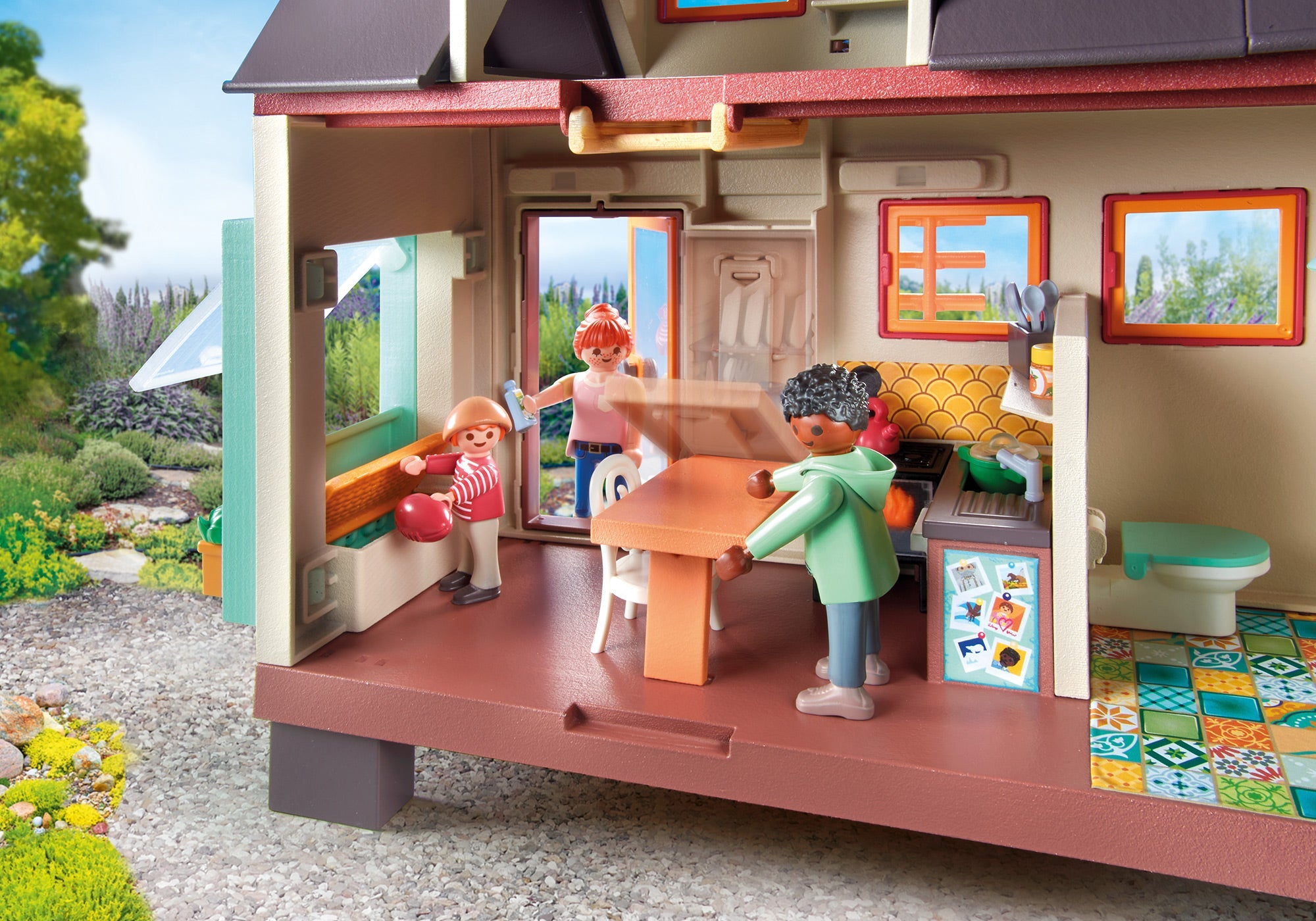 CASUTA COCHETA - PLAYMOBIL TINY HOUSE (PM71509)