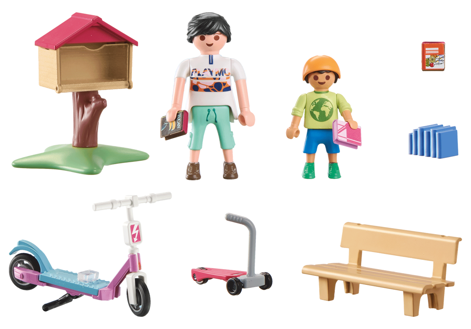 SCHIMB DE CARTI PENTRU PASIONATII DE LECTURA - PLAYMOBIL TINY HOUSE (PM71511)