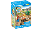 FOC DE TABARA CU BEZELE - PLAYMOBIL TINY HOUSE (PM71513)