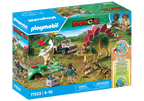 TABARA DE CERCETARE CU DINOZAURI - PLAYMOBIL DINOS (PM71523)