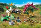 TABARA DE CERCETARE CU DINOZAURI - PLAYMOBIL DINOS (PM71523)