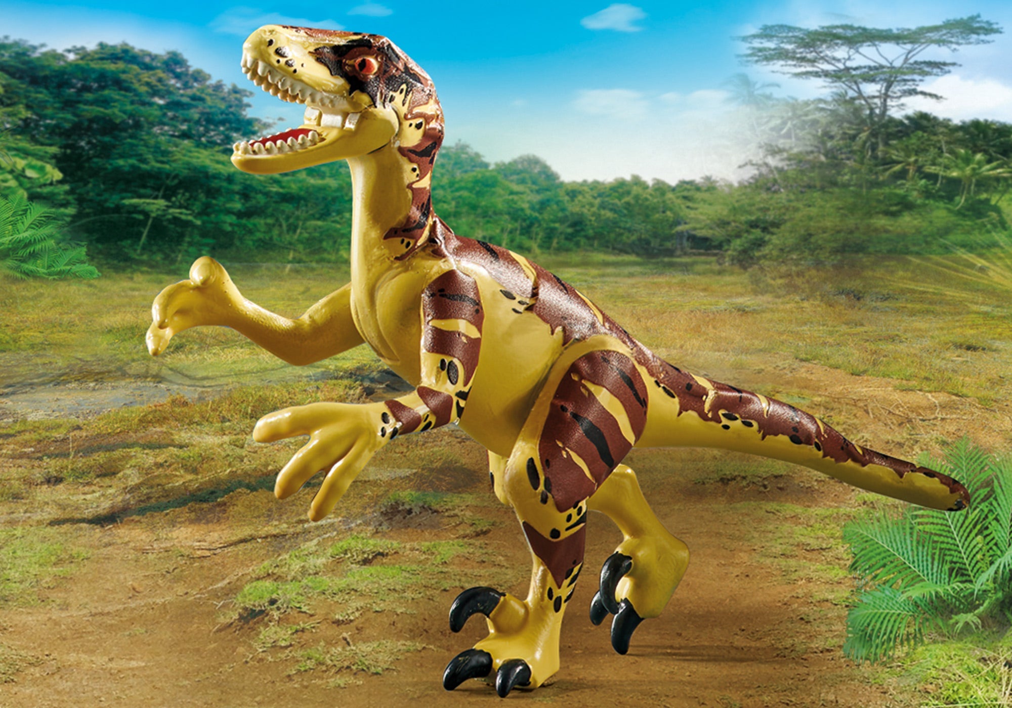 TABARA DE CERCETARE CU DINOZAURI - PLAYMOBIL DINOS (PM71523)