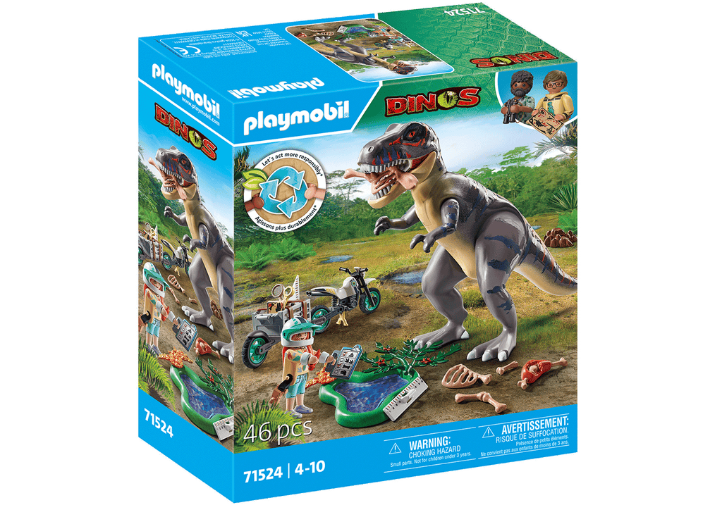 FOLLOWING T REX - PLAYMOBIL DINOSAUR (PM71524)