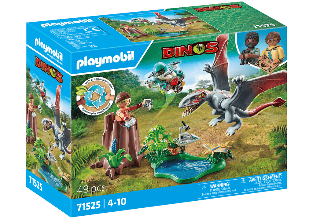 OBSERVATORY FOR DIMORPHODON - PLAYMOBIL DINOS (PM71525)