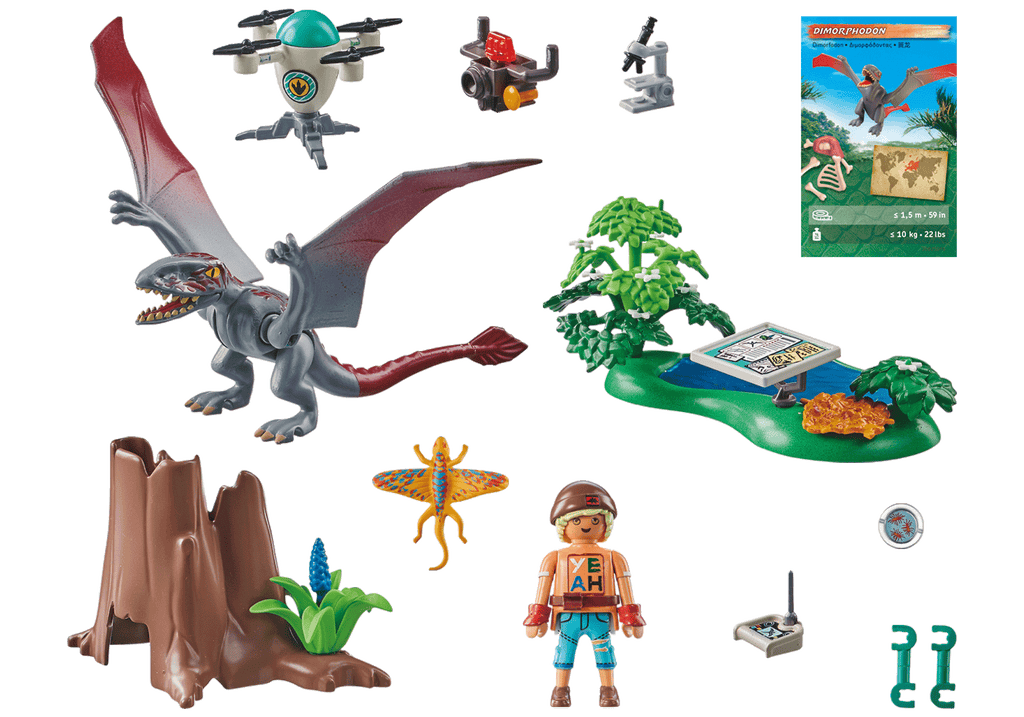 OBSERVATORY FOR DIMORPHODON - PLAYMOBIL DINOS (PM71525)