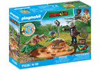 STEGOSAURUS NEST AND EGG HOOD - PLAYMOBIL DINOS (PM71526)