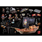 PLAYMOBIL - PIRATES' BIG SHIP - PLAYMOBIL PIRATES (PM71530)
