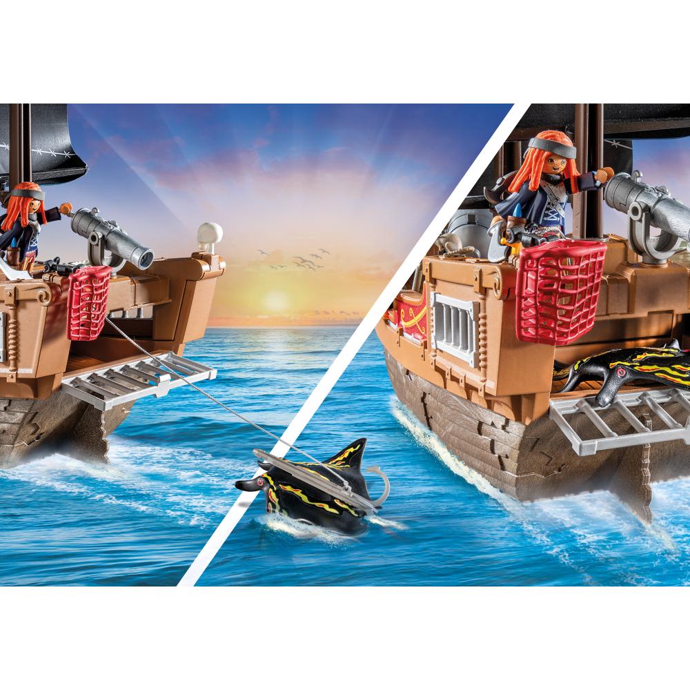 PLAYMOBIL - PIRATES' BIG SHIP - PLAYMOBIL PIRATES (PM71530)