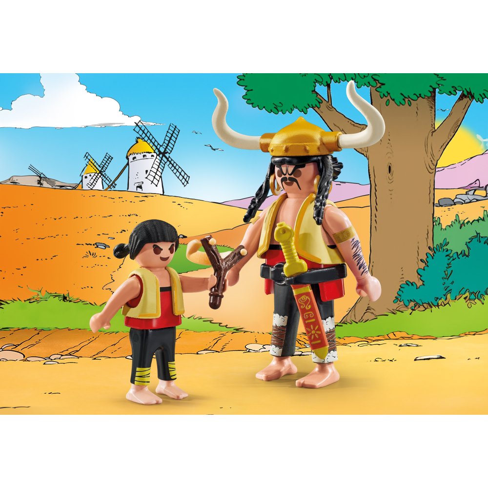 ASTERIX HUEVOS AND BACON AND PEPE - PLAYMOBIL ASTERIX (PM71545)