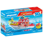 PLAYMOBIL - LIFEBOAT - PLAYMOBIL ACTION HEROS (PM71598)