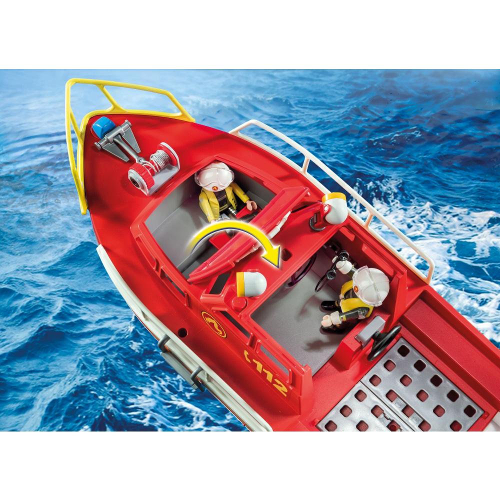 PLAYMOBIL - LIFEBOAT - PLAYMOBIL ACTION HEROS (PM71598)
