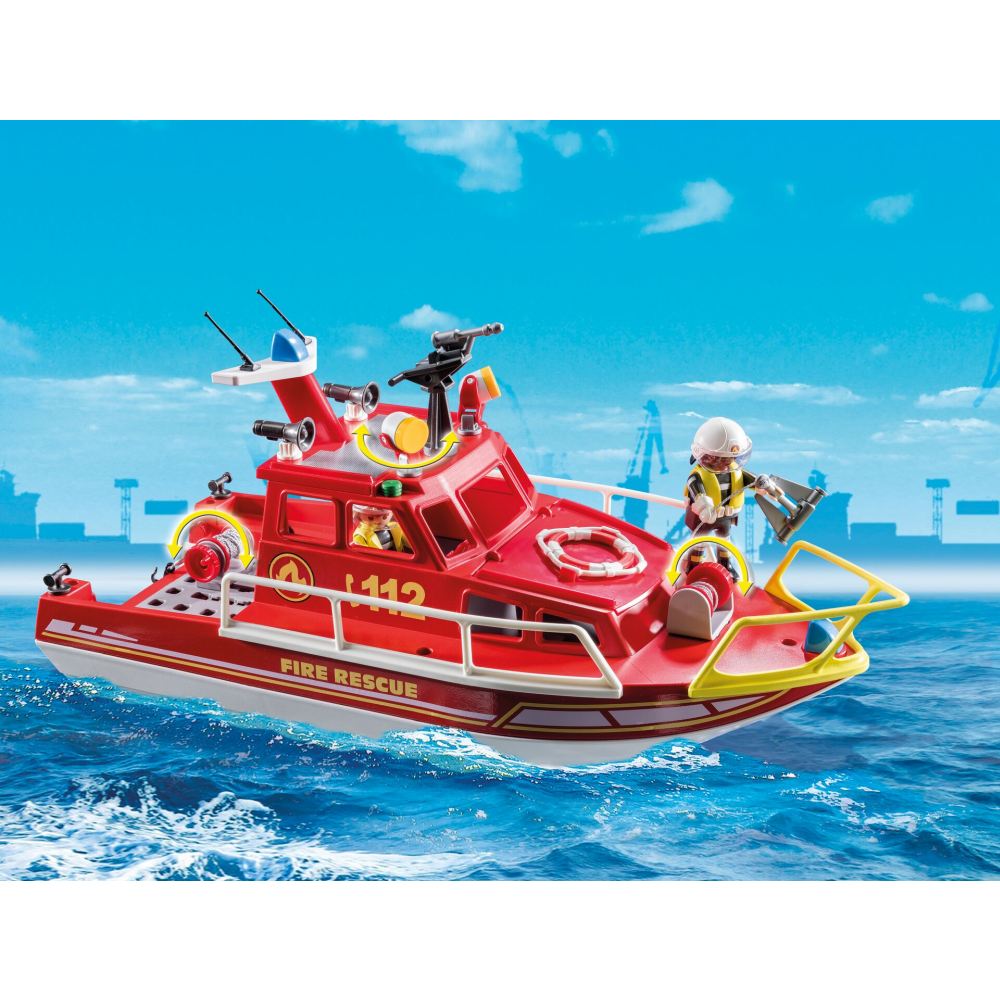 PLAYMOBIL - LIFEBOAT - PLAYMOBIL ACTION HEROS (PM71598)