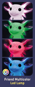LAMPA DE VEGHE MULTICOLORA RAINY DAYS - AXOLOTL - LISCIANI (L113590)