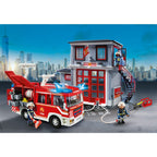 PLAYMOBIL - FIRE FIGHTING SET - PLAYMOBIL ACTION HEROS (PM71603)