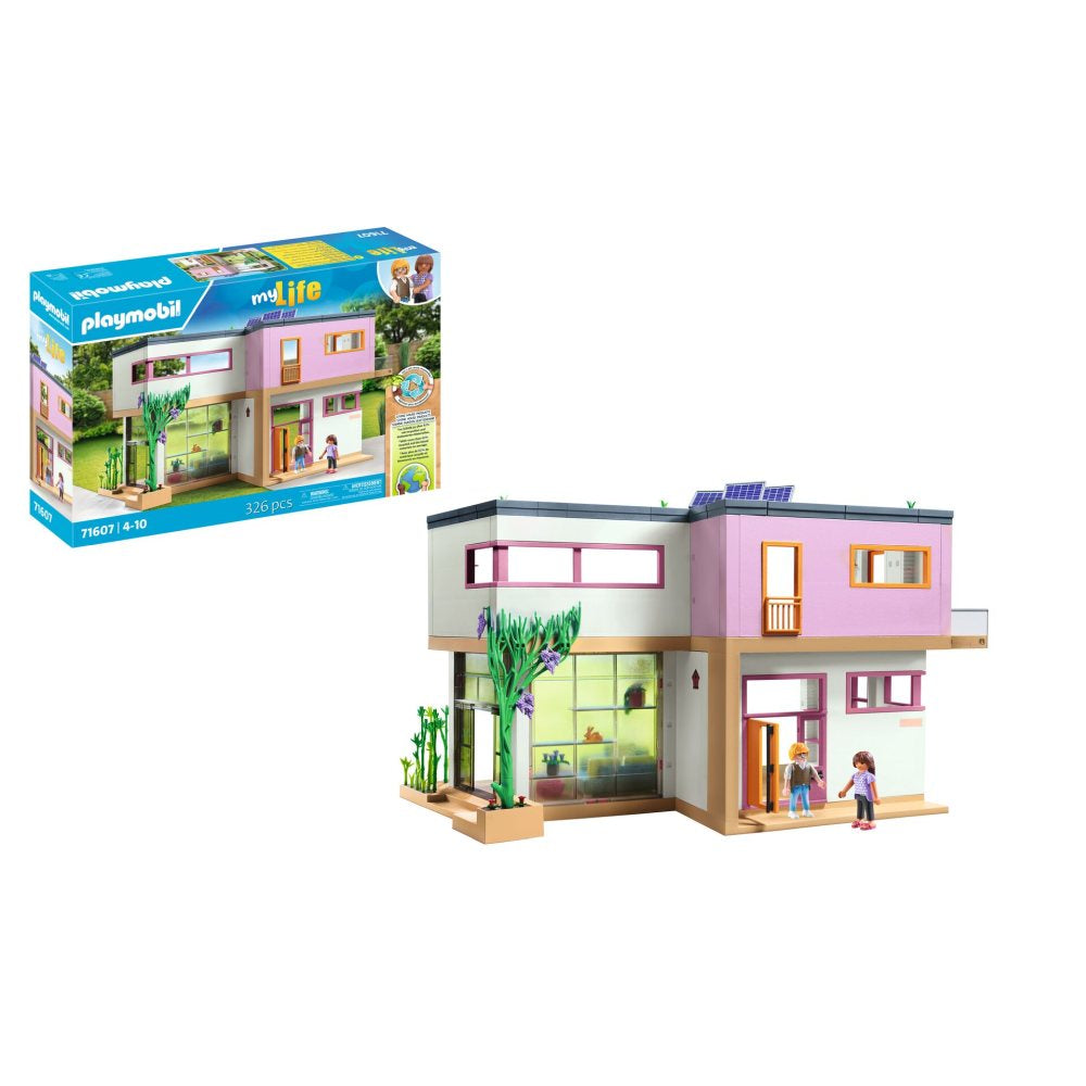 PLAYMOBIL - CASA CU GRADINA DE IARNA - PLAYMOBIL MY LIFE (PM71607)