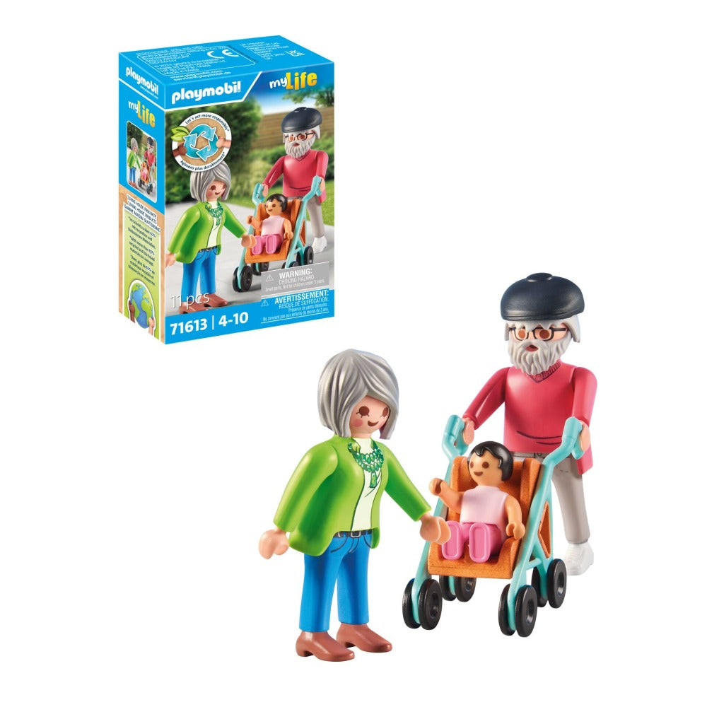 PLAYMOBIL - GRANDPARENTS AND BABY - PLAYMOBIL MY LIFE (PM71613)