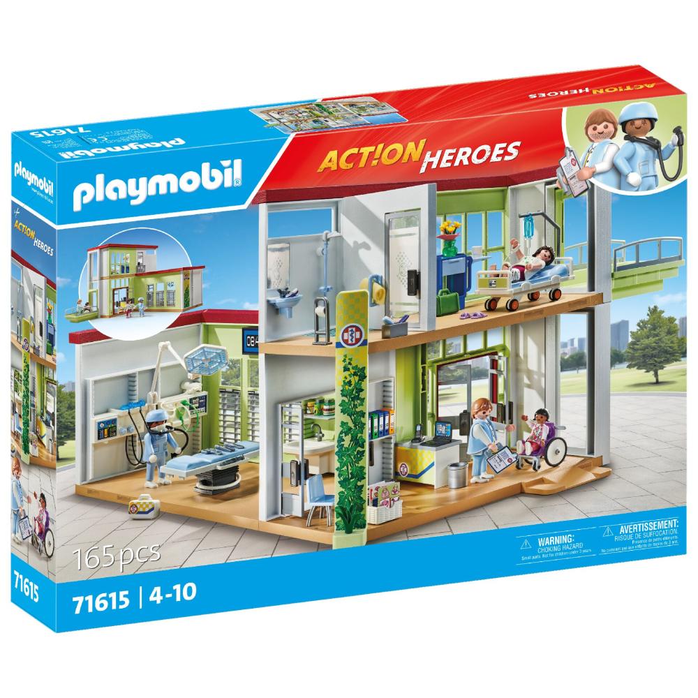 PLAYMOBIL - NEW HOSPITAL - PLAYMOBIL ACTION HEROS (PM71615)