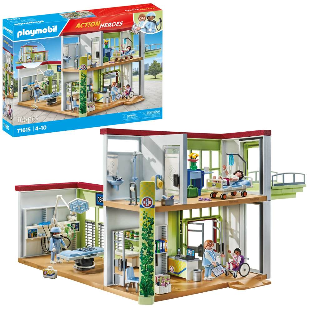 PLAYMOBIL - NEW HOSPITAL - PLAYMOBIL ACTION HEROS (PM71615)