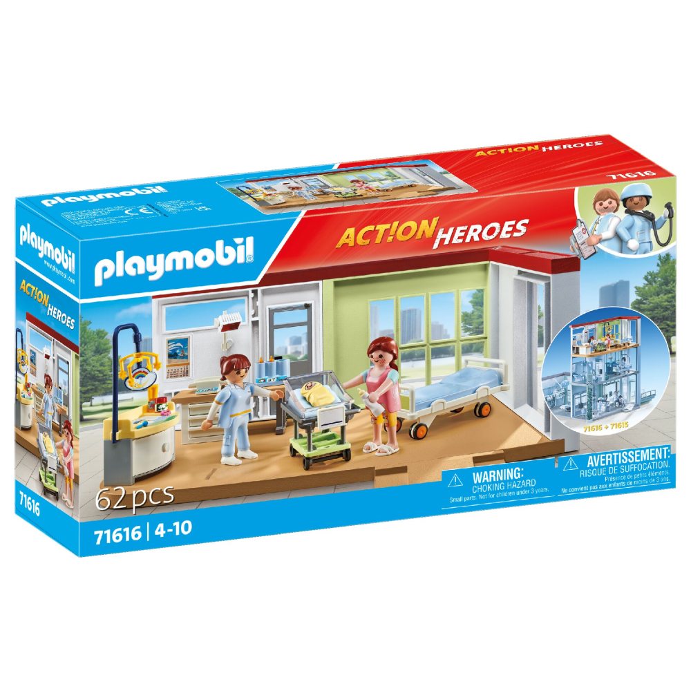PLAYMOBIL - MATERNITY - PLAYMOBIL ACTION HEROS (PM71616)