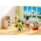 PLAYMOBIL - PEDIATRICIAN WITH CHILD AND TEDDY BEAR - PLAYMOBIL ACTION HEROS (PM71619)