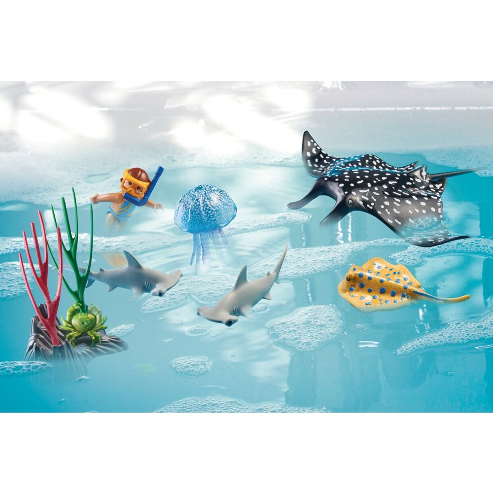 PLAYMOBIL - CORAL REEF EXAMINATION - PLAYMOBIL WILTOPIA (PM71623)