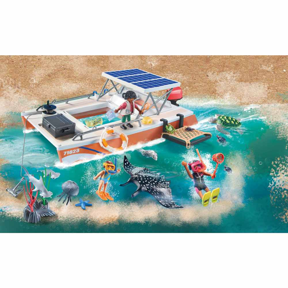 PLAYMOBIL - CORAL REEF EXAMINATION - PLAYMOBIL WILTOPIA (PM71623)