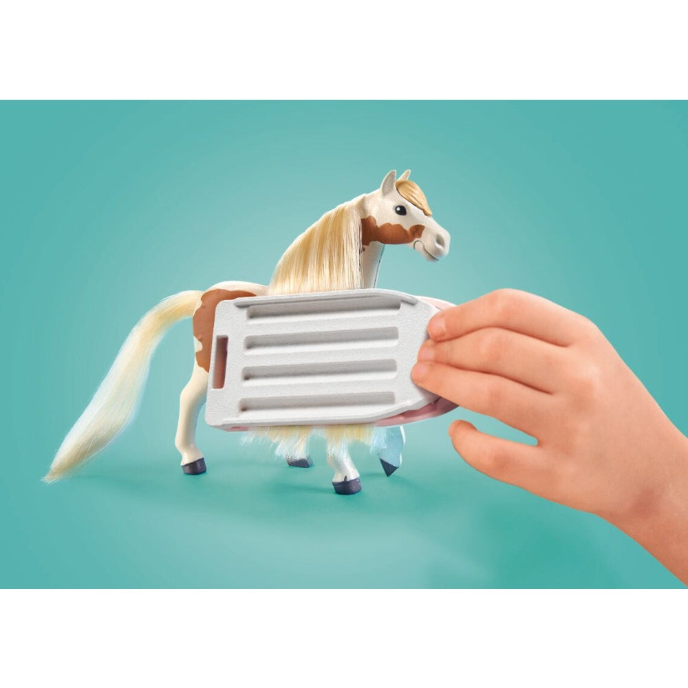 PLAYMOBIL - ELLIE SI CAL CU PAR - PLAYMOBIL HORSES OF WATERFALL (PM71639)