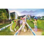 PLAYMOBIL - CAL CU PAR SI CREIOANE CRAYOLA - PLAYMOBIL HORSES OF WATERFALL (PM71640)