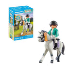 PLAYMOBIL - HORSE WITH FIGURINE - PLAYMOBIL HORSES OF WATERFALL (PM71641)
