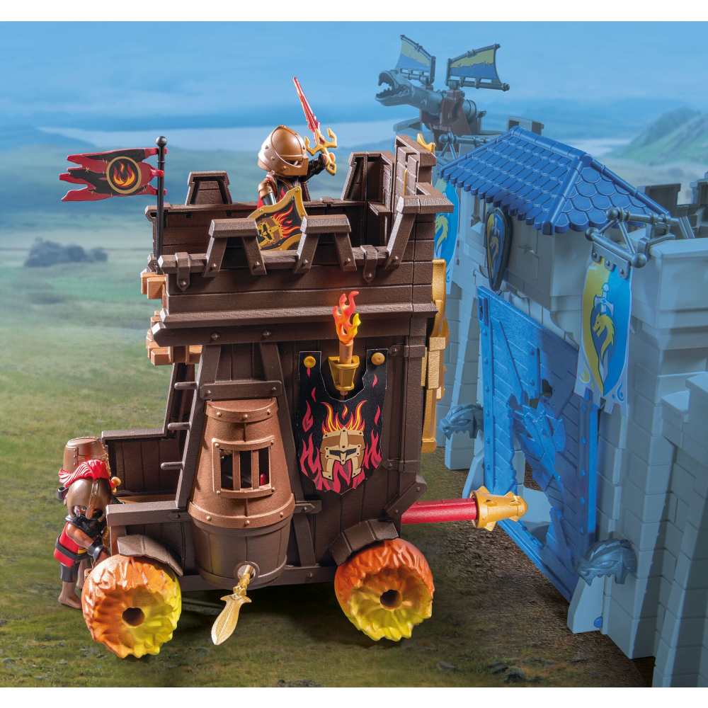 PLAYMOBIL - BURNHAM RAIDERS FIGHTING CHARIOT - PLAYMOBIL NOVELMORE (PM71643)