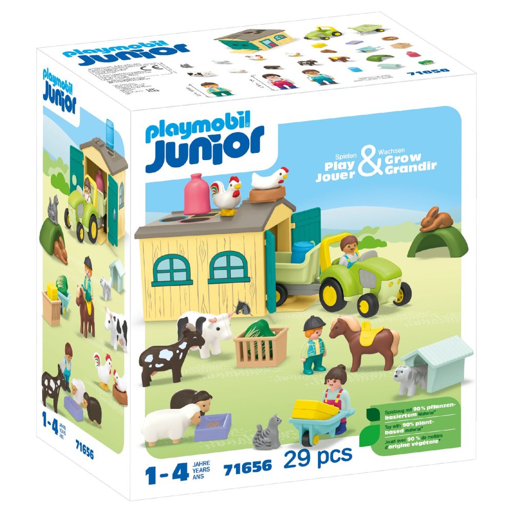 PLAYMOBIL JUNIOR - AVENTURA LA FERMA - PLAYMOBIL JUNIOR (PM71656)