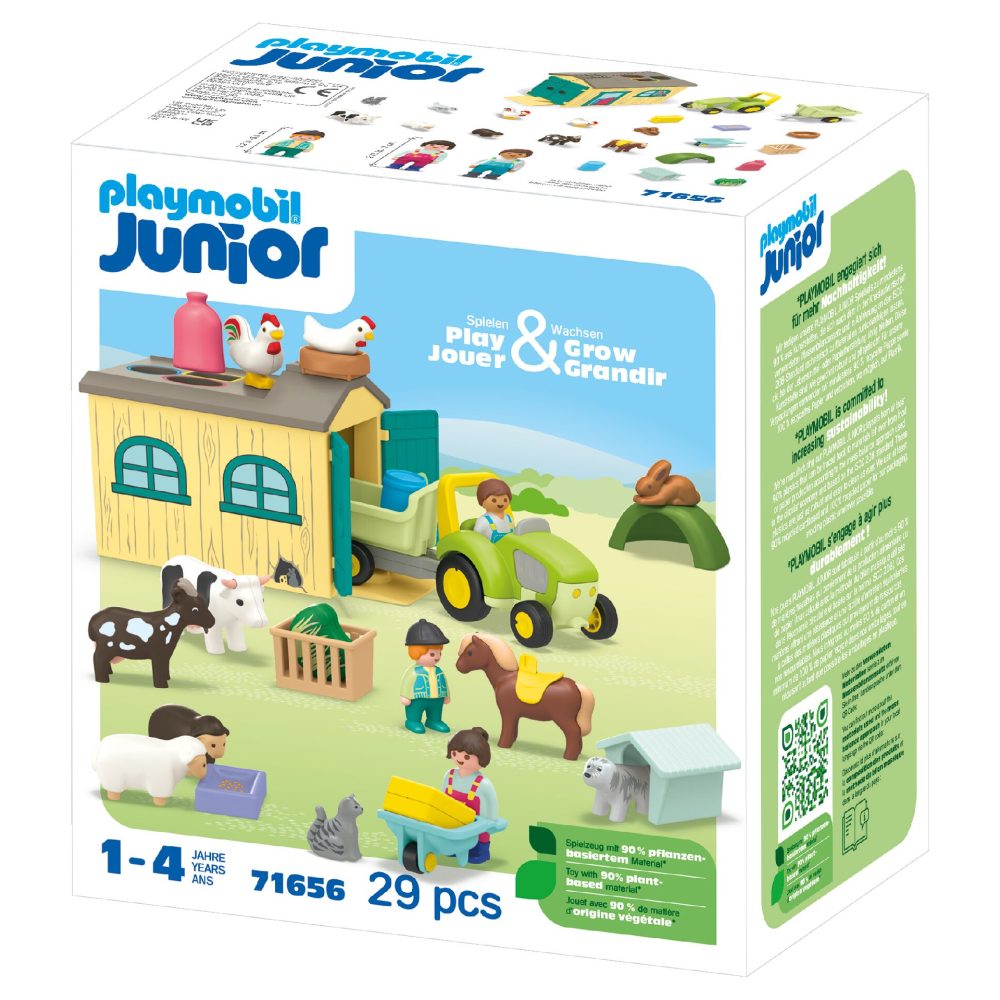PLAYMOBIL JUNIOR - AVENTURA LA FERMA - PLAYMOBIL JUNIOR (PM71656)