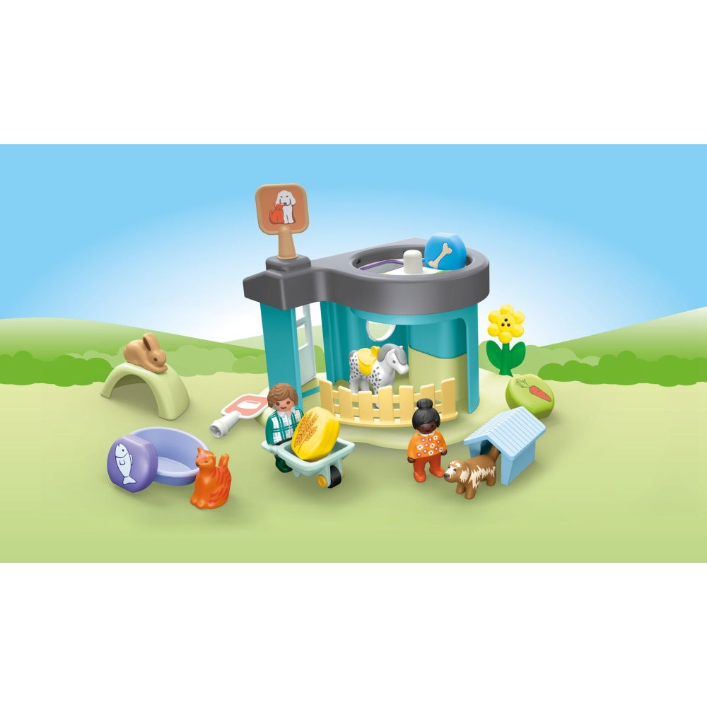 PLAYMOBIL JUNIOR - CUSTI PENTRU ANIMALE - PLAYMOBIL JUNIOR (PM71690)