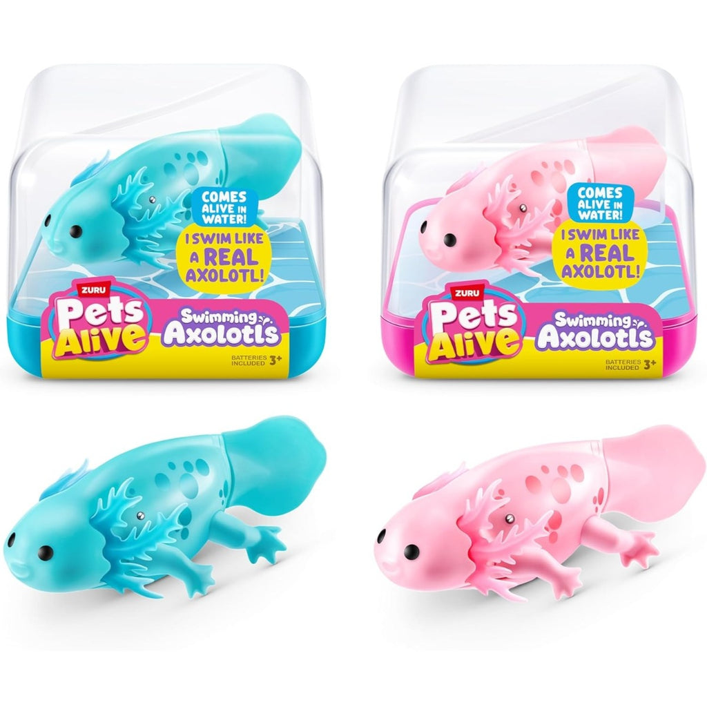 PETS ALIVE - JUCARIE INTERACTIVA, AXOLOTL INOTATOR, SERIA 1 - ZURU (9556UQ1)