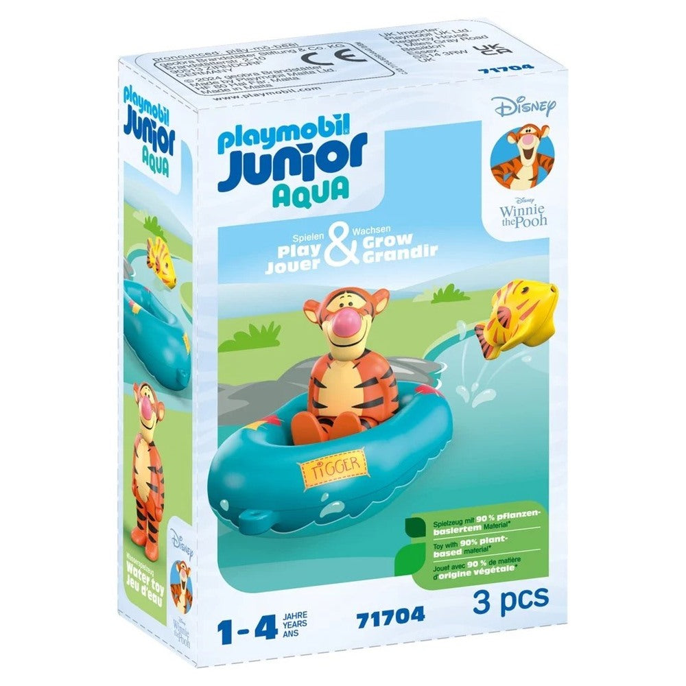 TIGGER'S INFLATABLE BOAT RIDE - PLAYMOBIL JUNIOR AQUA &amp; DISNEY (PM71704)