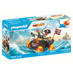JUCARIE DE ROL CURSA CU BARCA PIRATILOR - PLAYMOBIL ACTION HEROES (PM71720)
