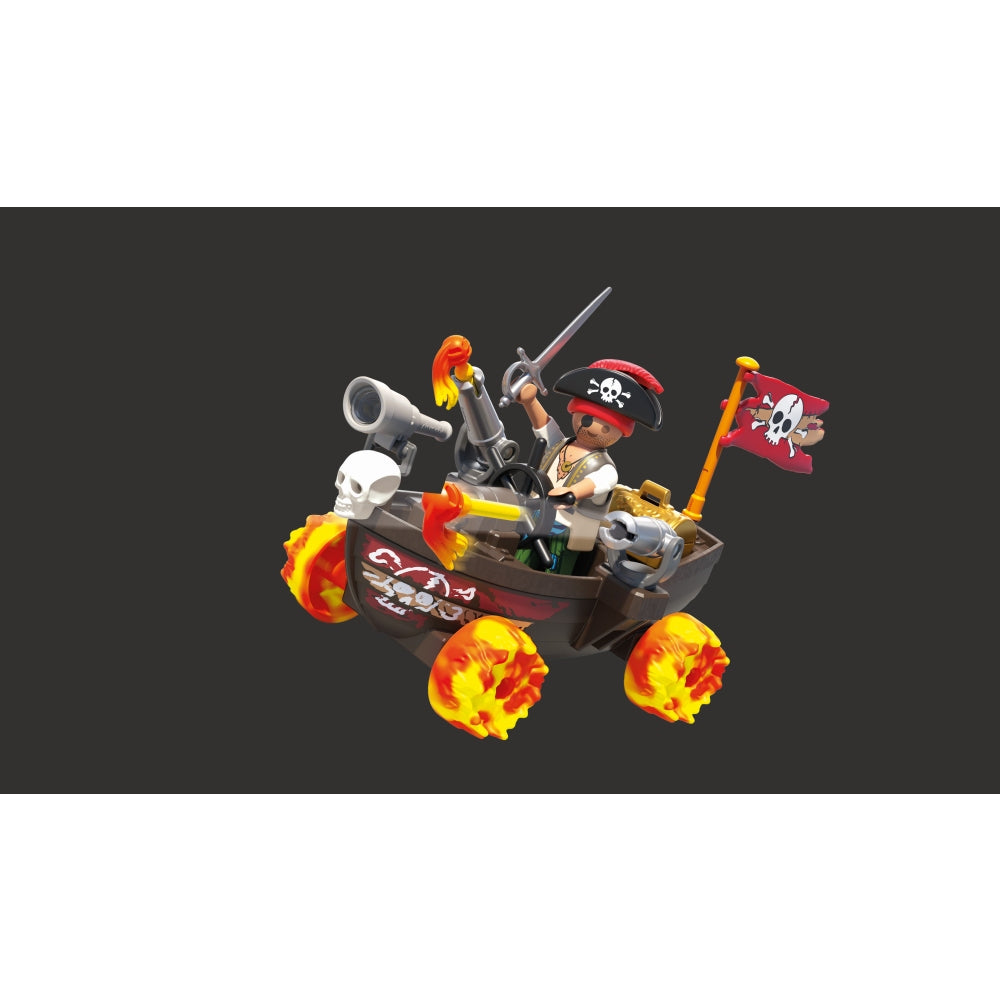 JUCARIE DE ROL CURSA CU BARCA PIRATILOR - PLAYMOBIL ACTION HEROES (PM71720)
