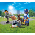 OPERATIUNEA DE CAUTARE A POLITISTULUI - PLAYMOBIL ACTION HEROES  (PM71731)