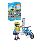 POLITIST CU BICICLETA - PLAYMOBIL ACTION HEROES  (PM71732)