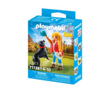FIGURINA FEMEIE CU ANIMALUT DE COLECTIE CAINE DE MUNTE - PLAYMOBIL MY LIFE  (PM71738)